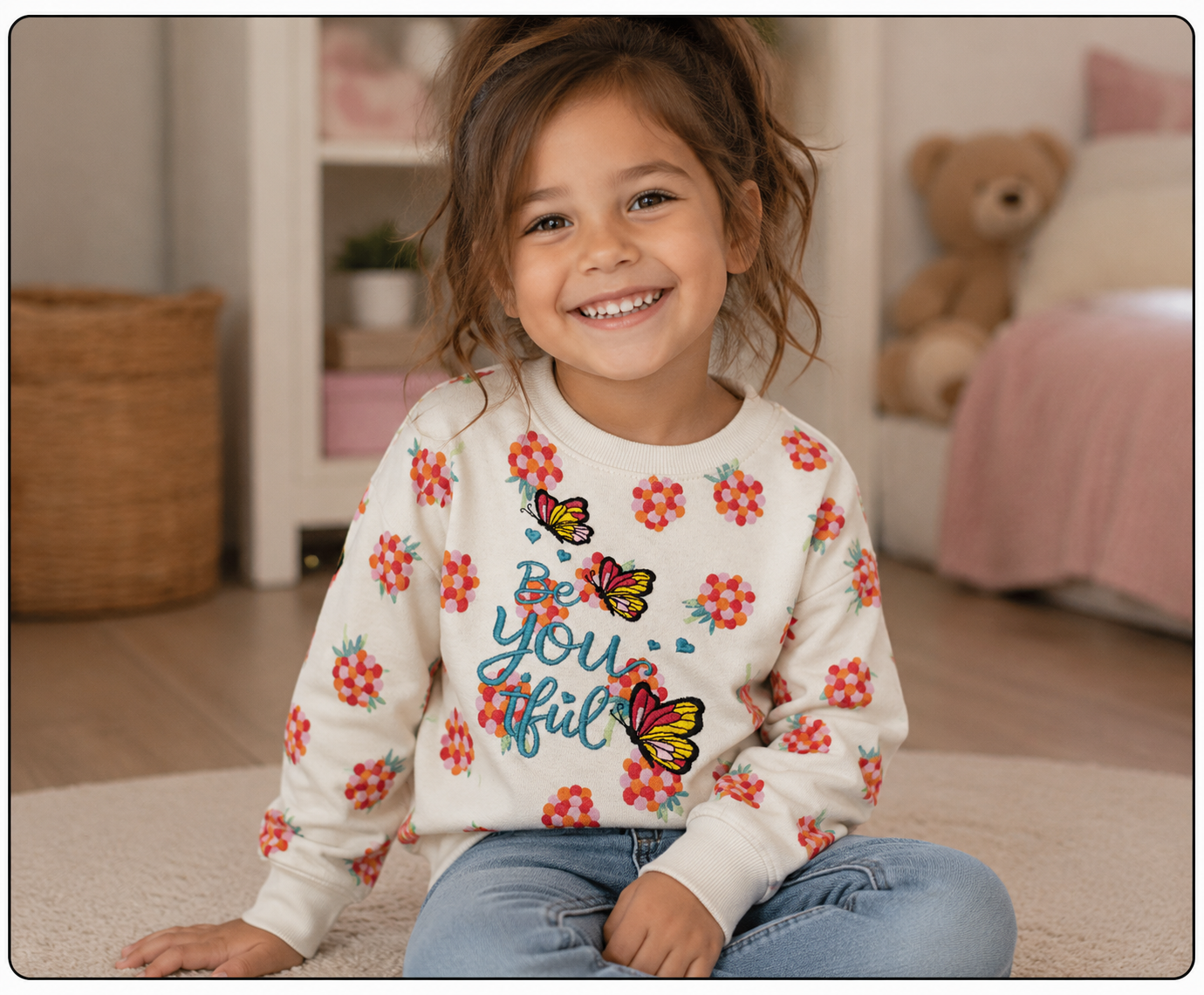 Blue Sea Animals Baby Full Sleeve Sweatshirt