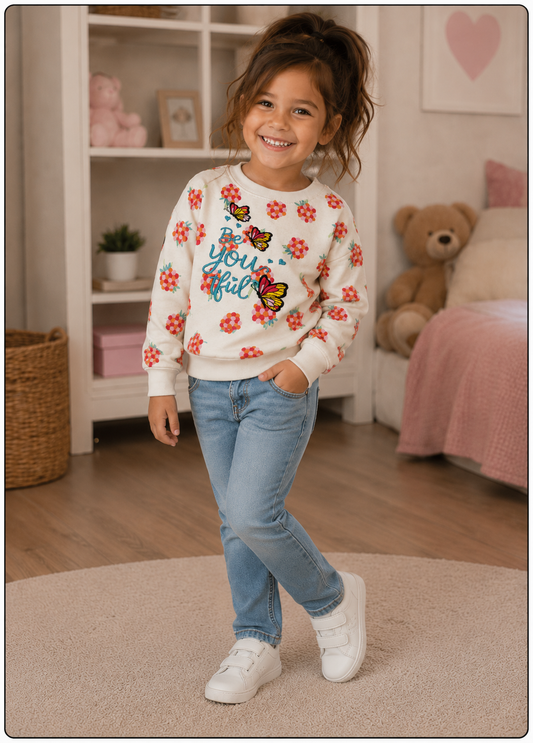 Blue Sea Animals Baby Full Sleeve Sweatshirt