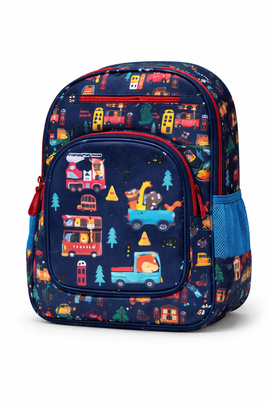Kids Printed School Backpack Collection – Fun Cartoon & Adventure Theme Bags for Boys and Girls