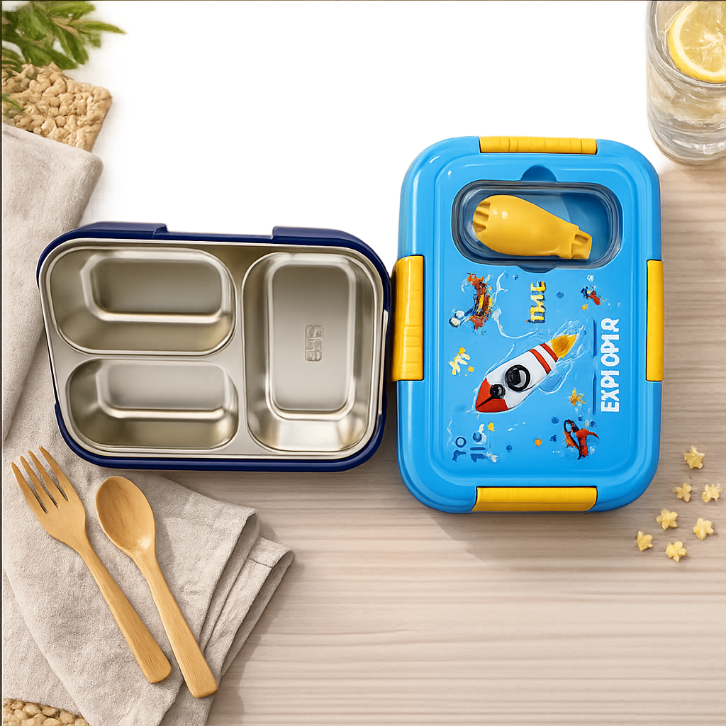Space Explorer Kids Lunch Box