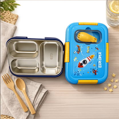 Space Explorer Kids Lunch Box