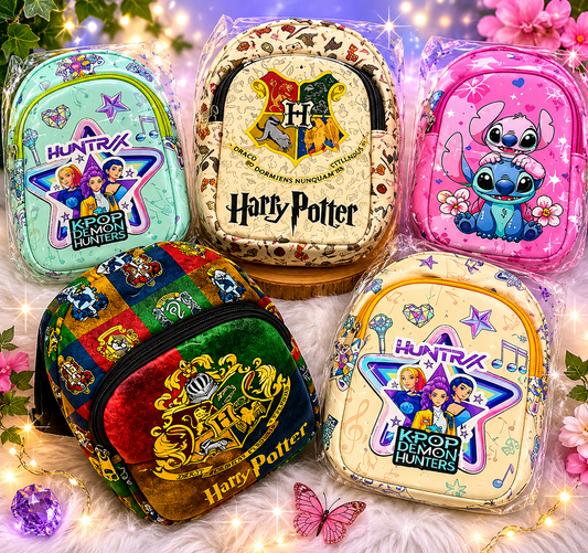 Kids Chest Bag | Lightweight Crossbody Sling Bag | Compact & Durable | Harry Potter / K-Pop Style