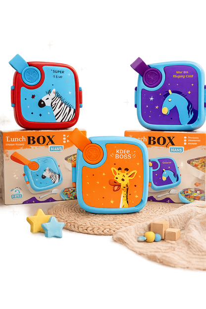 Cute Kids Cartoon Lunch Box