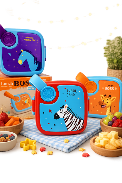 Cute Kids Cartoon Lunch Box