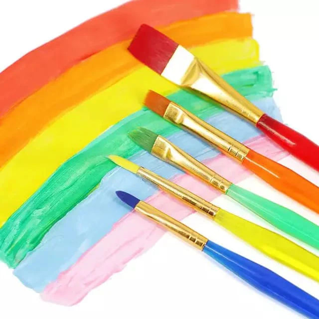 7PC PAINT BRUSH TP COLOR WITH TRAY A0117