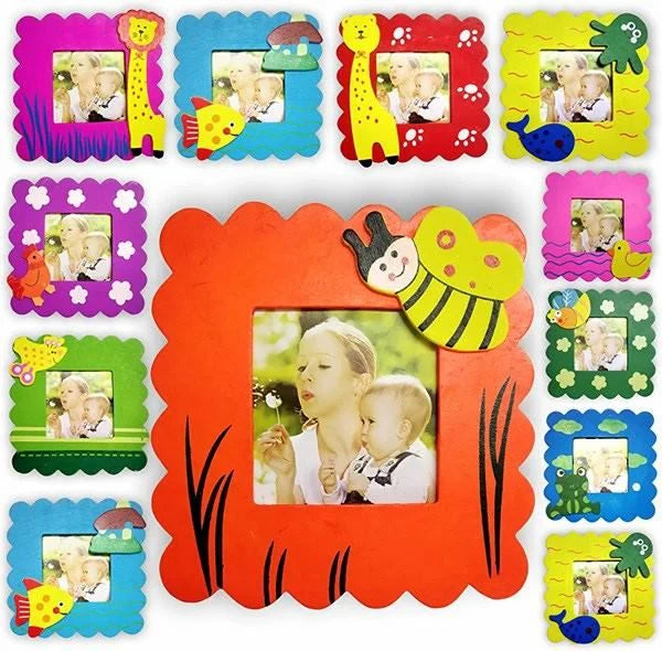 Wooden photo frame 1pc random design will be shipped