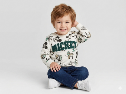 Sea Life Cartoon Printed Kids Sweatshirt