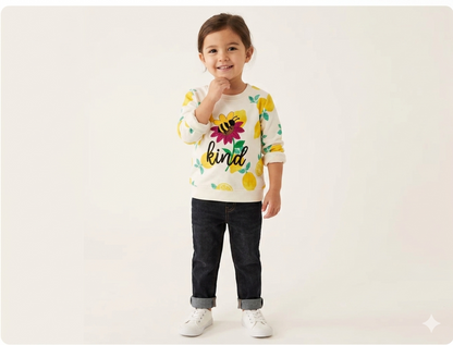 Kids Warm Sweatshirt – Ocean Theme