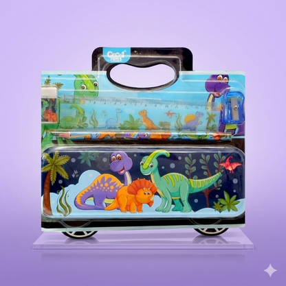 Kids 8-Piece Stationery Gift Set with Pencil Box | Return Gift & School Essentials Pack