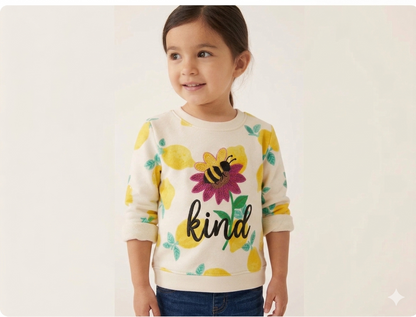 Kids Warm Sweatshirt – Ocean Theme