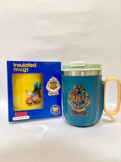 Harry Potter Insulated Magic Mug – 400ml Premium Stainless Steel Cup
