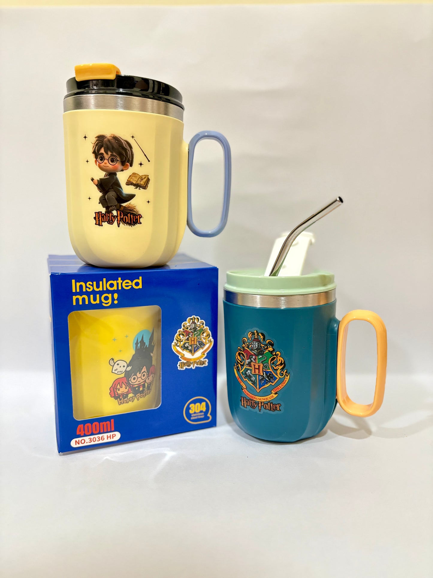 Harry Potter Insulated Magic Mug – 400ml Premium Stainless Steel Cup