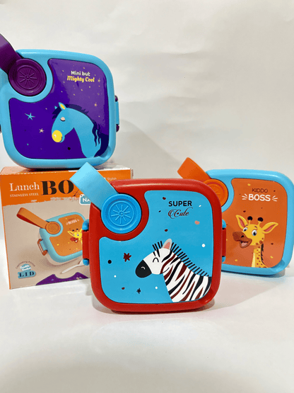 Cute Kids Cartoon Lunch Box