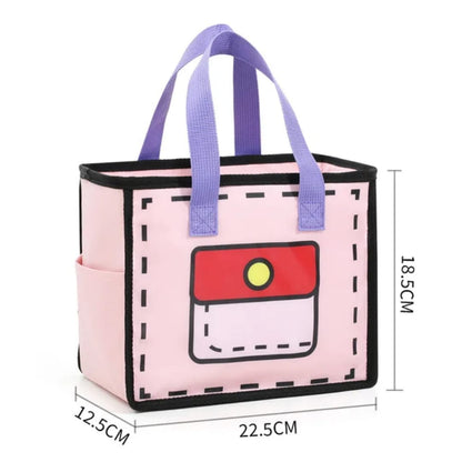 🍱 Cute Lightweight Insulated Lunch Bag – Stylish, Portable, and Practical! 🍱