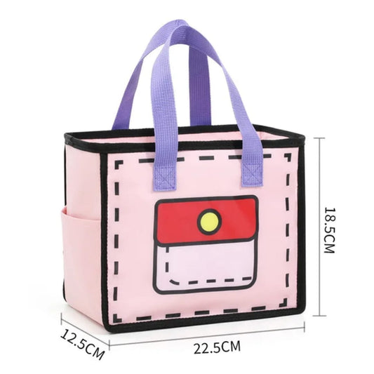 🍱 Cute Lightweight Insulated Lunch Bag – Stylish, Portable, and Practical! 🍱