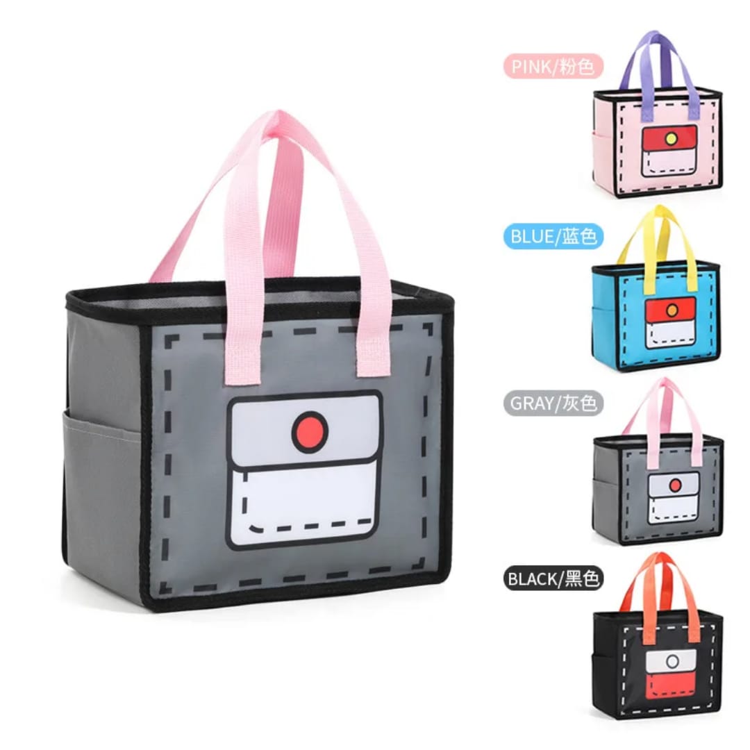 🍱 Cute Lightweight Insulated Lunch Bag – Stylish, Portable, and Practical! 🍱