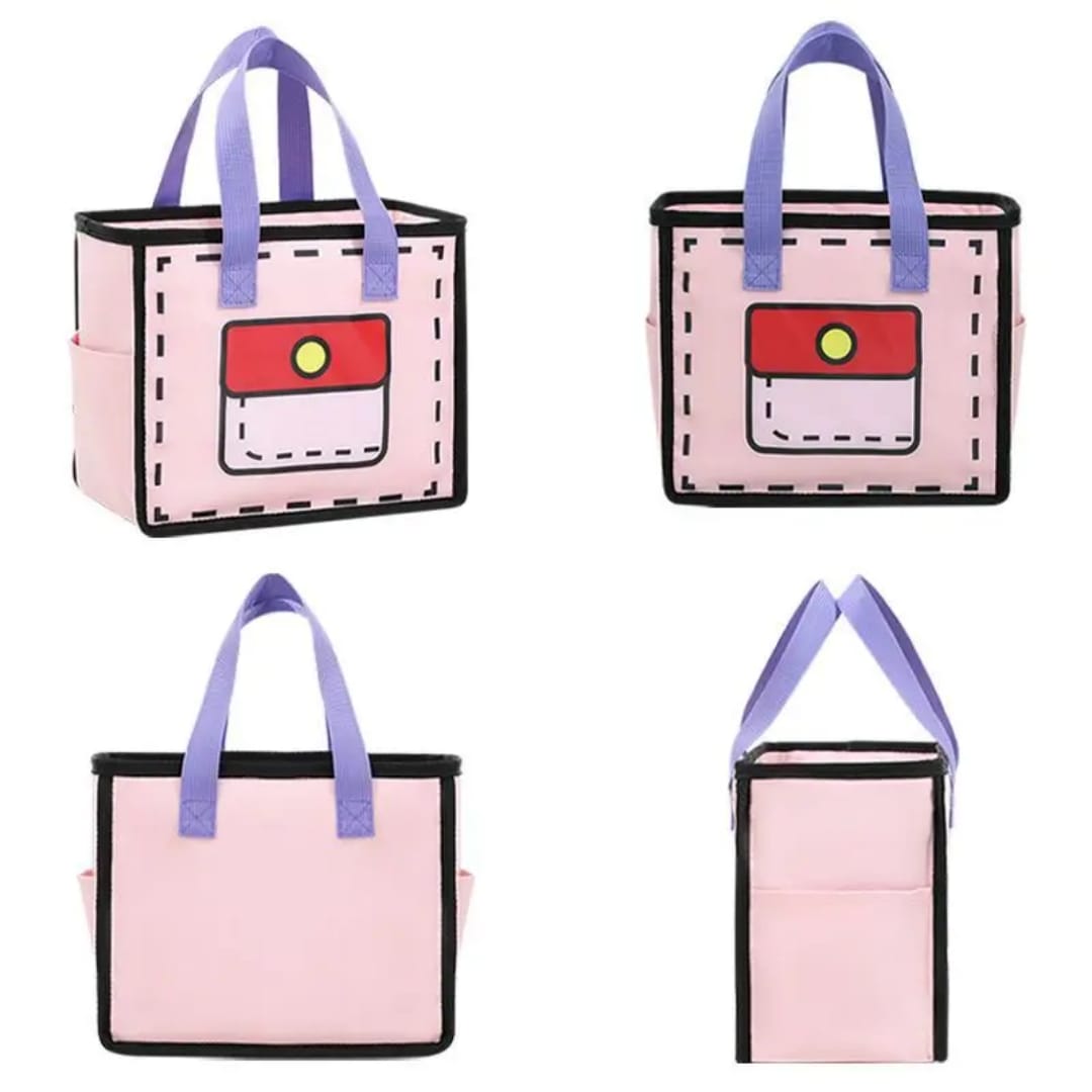🍱 Cute Lightweight Insulated Lunch Bag – Stylish, Portable, and Practical! 🍱