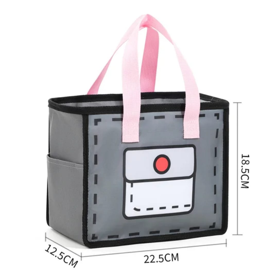 🍱 Cute Lightweight Insulated Lunch Bag – Stylish, Portable, and Practical! 🍱