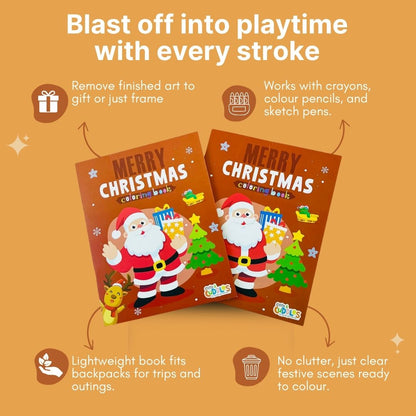 Christmas Coloring Book – Fun, Creative & Festive! (Bulk)