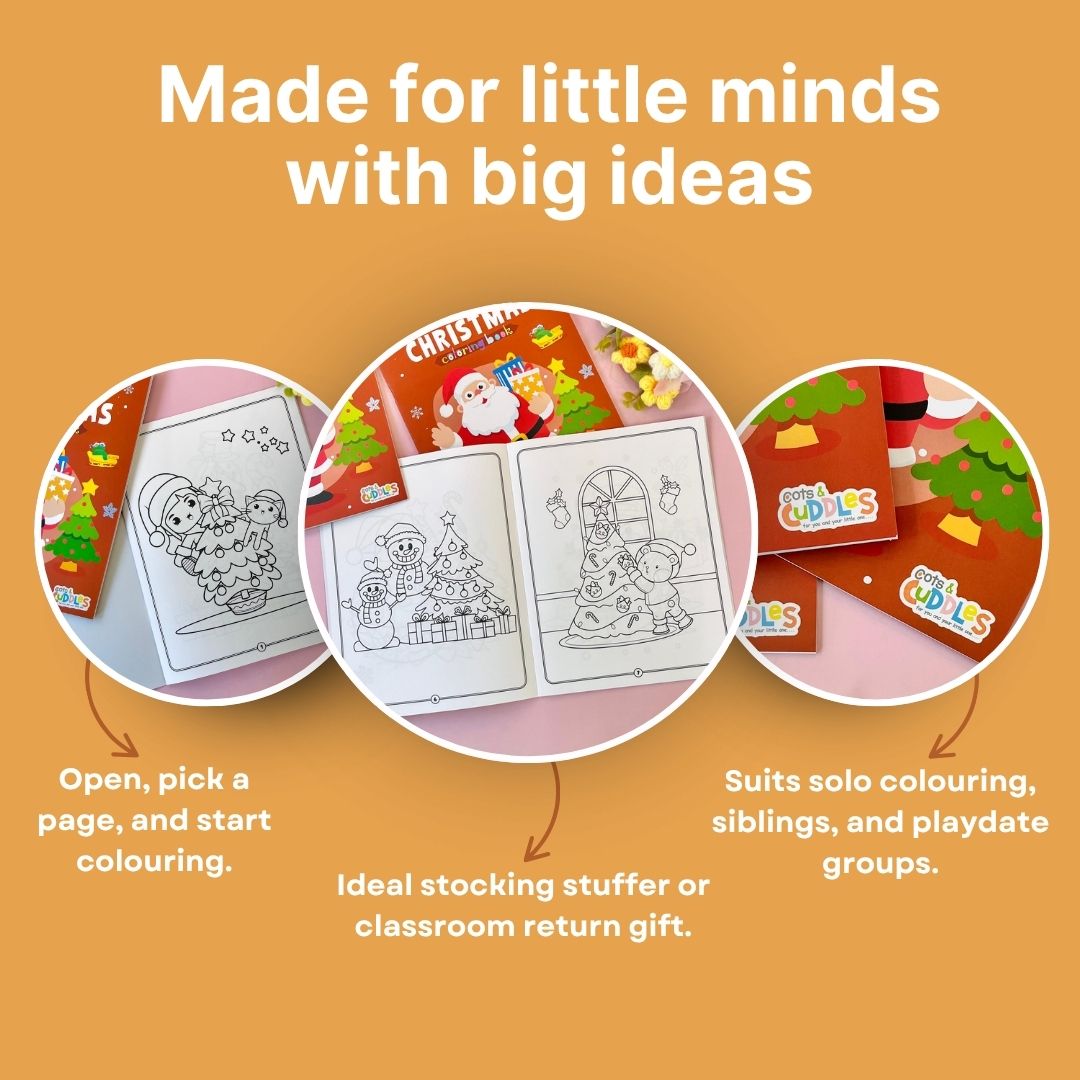 Christmas Coloring Book – Fun, Creative & Festive! (Bulk)