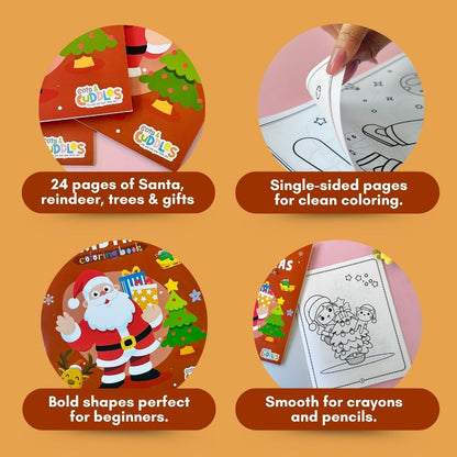 Christmas Coloring Book – Fun, Creative & Festive! (Bulk)