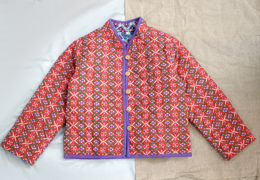 New Reversible Quilted Jacket – 2 Looks in 1!