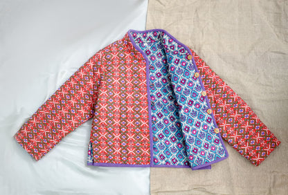 New Reversible Quilted Jacket – 2 Looks in 1!