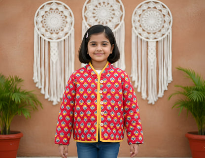 Premium Quilted Reversible Winter Jacket for Women | 2-in-1 Stylish Warm Wear