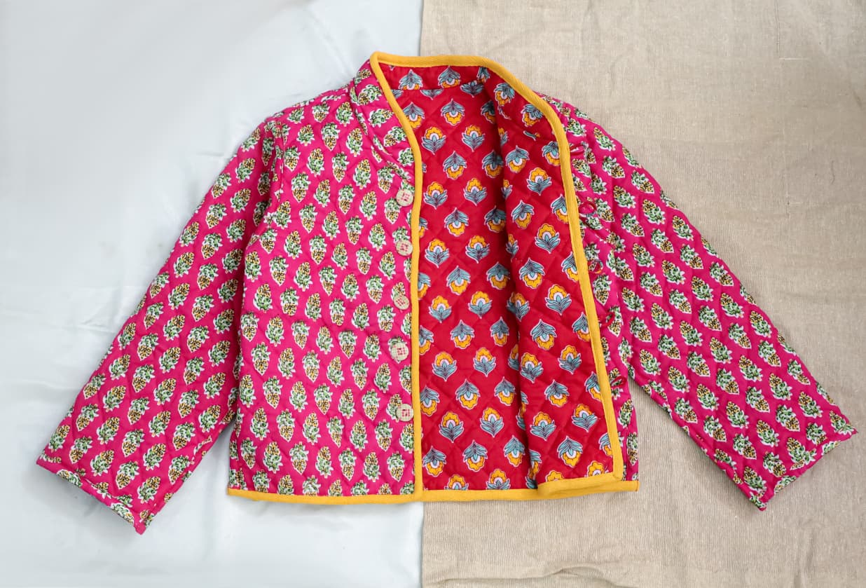 Premium Quilted Reversible Winter Jacket for Women | 2-in-1 Stylish Warm Wear