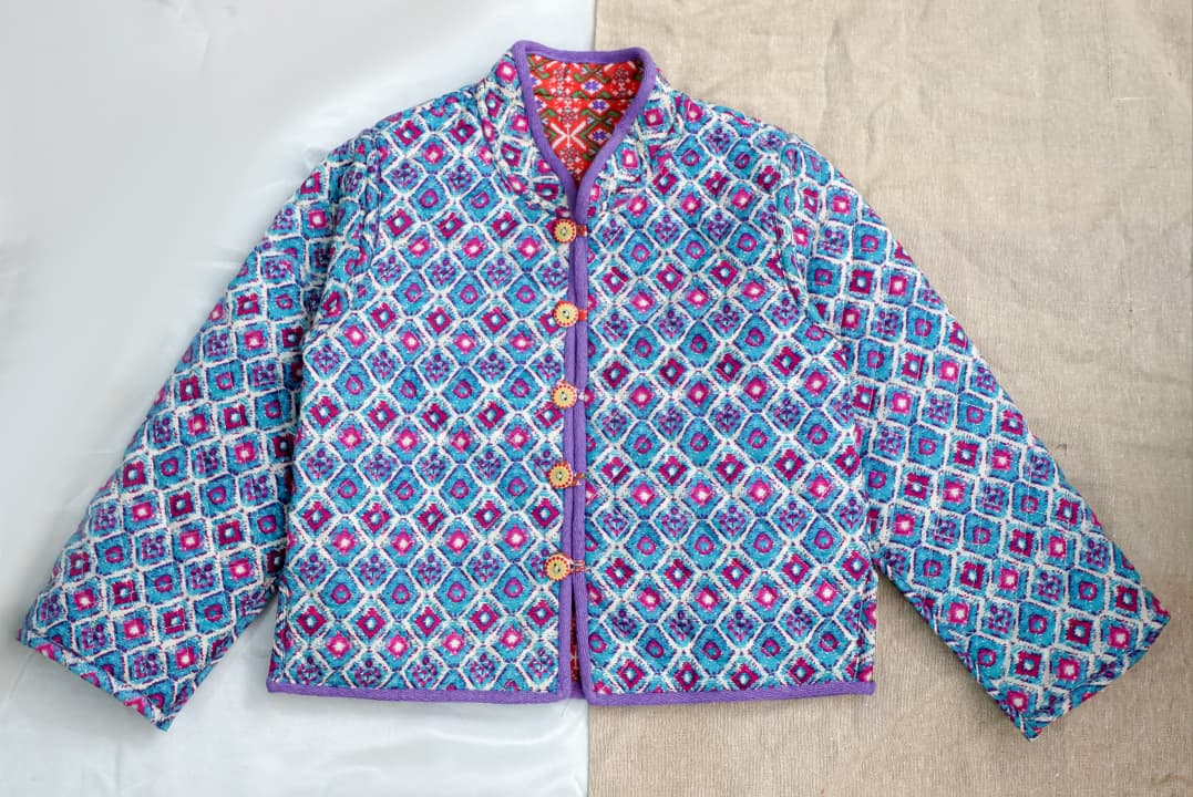 Premium Quilted Reversible Winter Jacket for Women | 2-in-1 Stylish Warm Wear