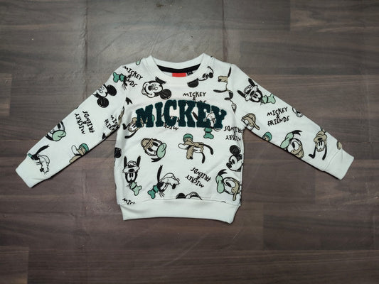 Sea Life Cartoon Printed Kids Sweatshirt