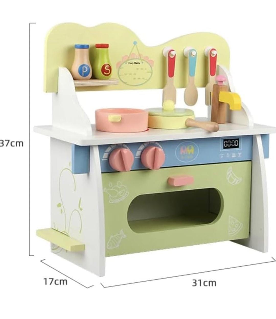 Wooden Kitchen Set