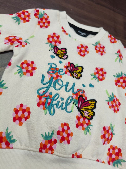 Blue Sea Animals Baby Full Sleeve Sweatshirt