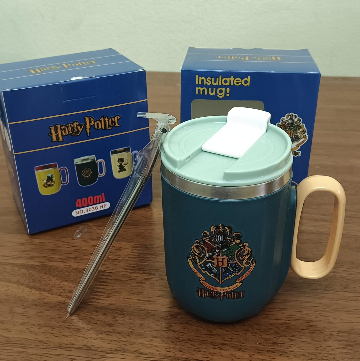 Harry Potter Leather Chest Bag & Insulated Mug Gift Set