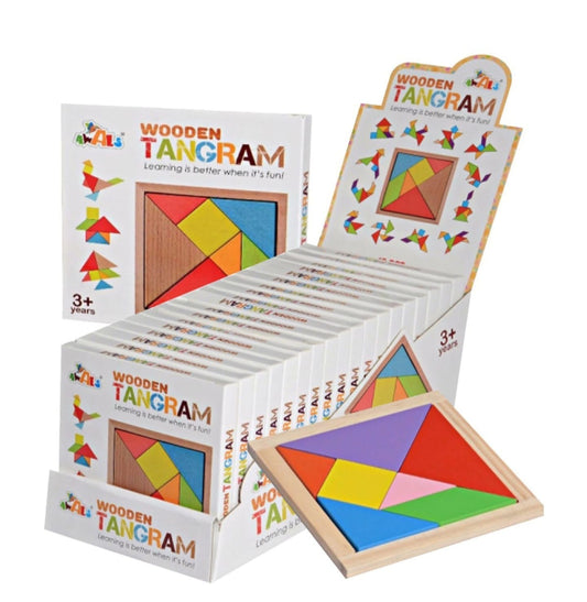Wooden Tangram Puzzle Educational and Learning Toy,  Birthday Return Gifts for Kids