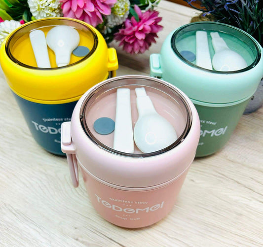 🍲 TEDEMEI Soup Container – Keep Your Soup Hot & Handy! 🍲