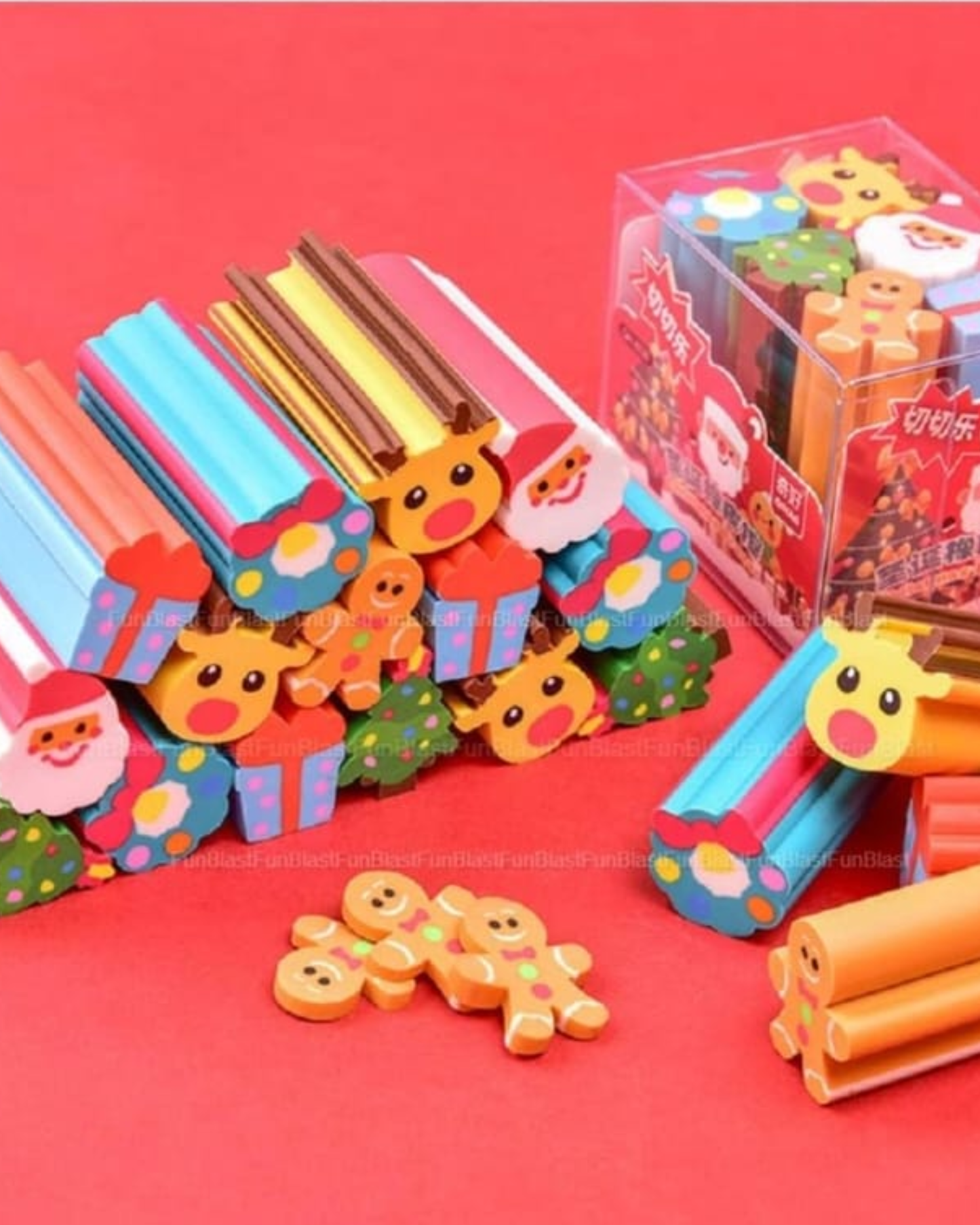 Christmas Erasers – Fun & Festive Stationery