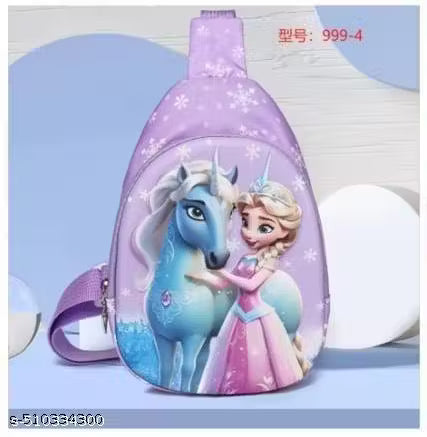 Children’s Sling Bag | Adjustable Shoulder Bag for Boys with Zip Closure