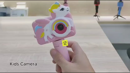 New Arrival! Unicorn Kids Camera with Tripod – Capture the Magic! 📸🦄
